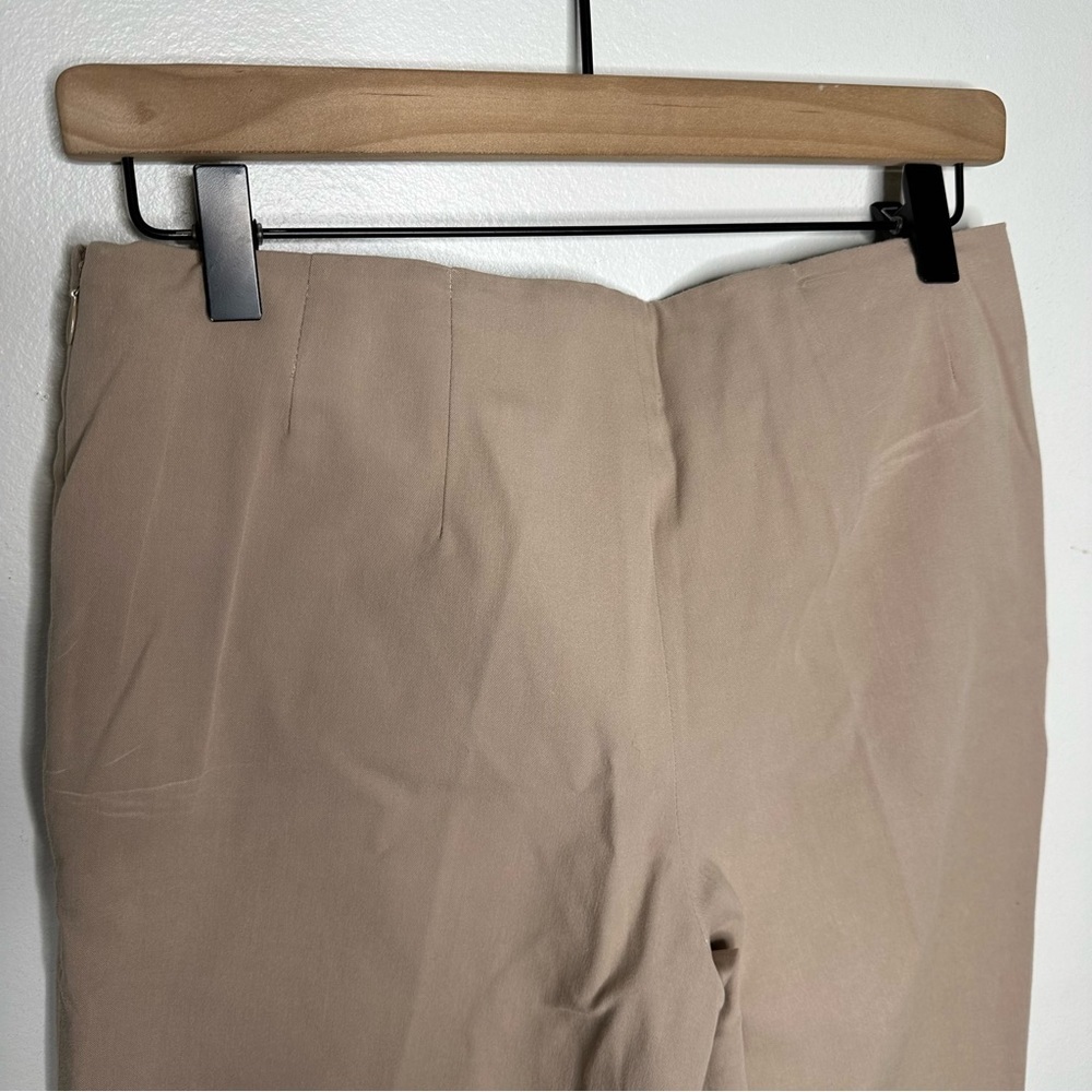 BRUNELLO CUCINELLI Cropped Cotton-Blend Twill Slim-leg Pants Womens Size 6 - Picture 16 of 16